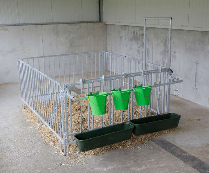 KERBL Modulare Zaunaufstallung Fressgitter